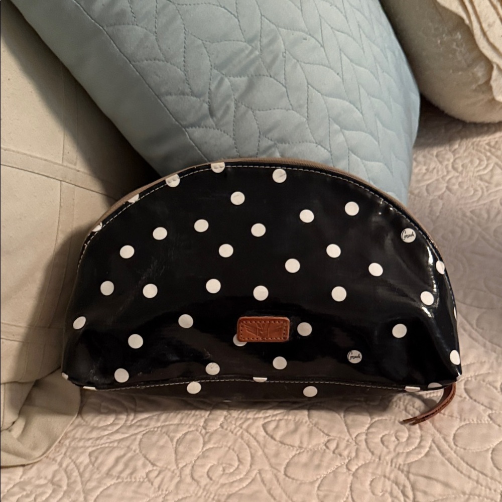 Consuela Leopard Print Cosmetic Bag